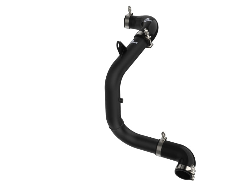 aFe Bladerunner 2.5in Aluminum Tube Hot Charge Pipe Black 2Volkswagen  22-23 GTI (MKVIII) L4-2.0L (t - Burkken Auto Parts
