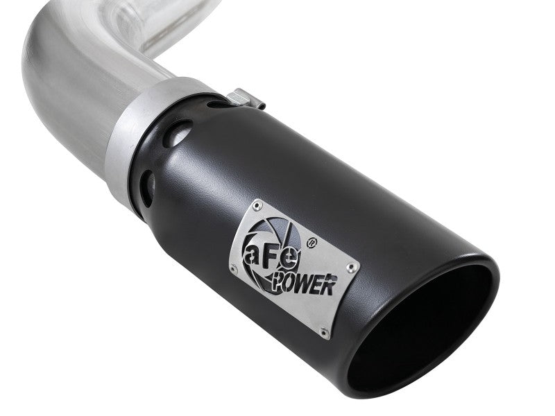 aFe 2021 Ford F-150 V6-3.0L (td) Large Bore 409 SS DPF-Back Exhaust System - Burkken Auto Parts