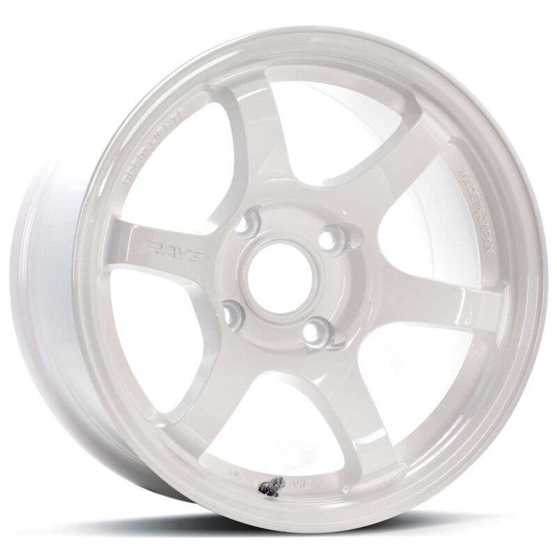 Gram Lights 57D Mark-II 15X8.0 +00 4x114.3 White - Burkken Auto Parts