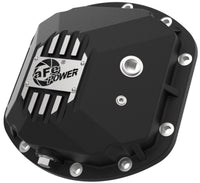 aFe Street Series Dana 30Front Differential Cover Black w/ Machined Fins 97-18 Jeep Wrangler - Burkken Auto Parts