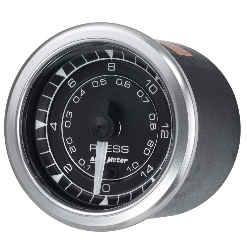 Autometer Chrono 2-1/16in 15PSI Pressure Gauge - Burkken Auto Parts