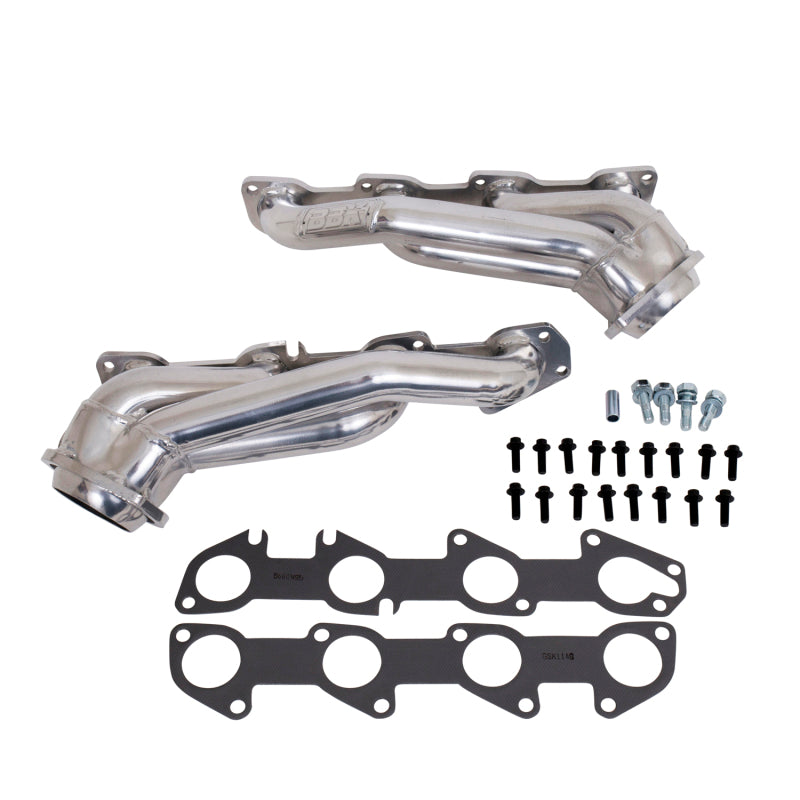 BBK 05-15 Dodge Challenger Charger 5.7 Hemi Shorty Tuned Length Exhaust Headers 1-3/4 Silver Ceramic - Burkken Auto Parts
