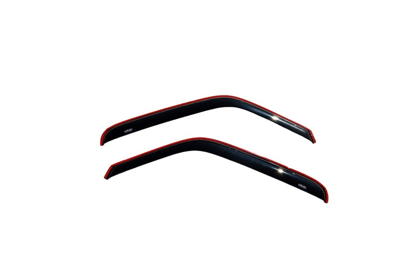 AVS 99-11 Ford Ranger (Fixed Window) Ventvisor In-Channel Window Deflectors 2pc - Smoke - Burkken Auto Parts