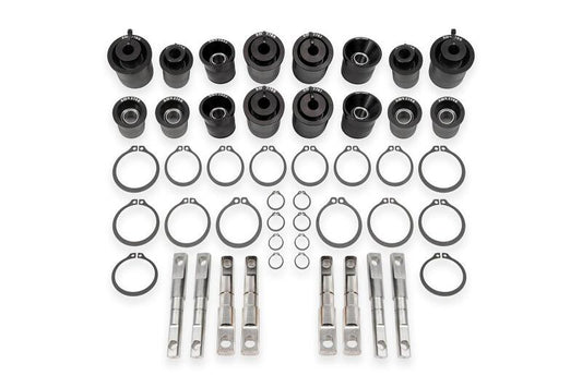 BMR 06-13 Chevrolet Corvette (C6) Z06/ZR1 Front & Rear Control Arm Bearing Kit - Black Anodized - Burkken Auto Parts