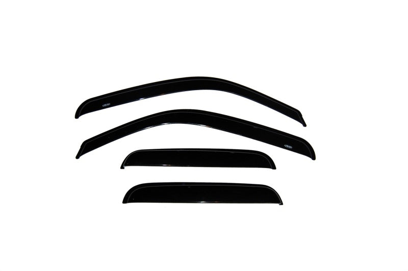 AVS 99-07 Chevy Silverado 1500 Ext. Cab Ventvisor Outside Mount Window Deflectors 4pc - Smoke - Burkken Auto Parts