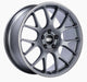 BBS CH-R 18x8.5 5x112 ET47 Satin Titanium Polished Rim Protector Wheel -82mm PFS/Clip Required - Burkken Auto Parts