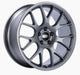 BBS CH-R 20x10 5x112 ET18 CB66.5 Satin Titanium Polished Rim Protector Wheel - Burkken Auto Parts