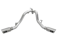aFe Atlas Exhaust 4in Dual DPF-Back Al Steel w/ Pol Tips 16-17 GM Diesel Truck V8-6.6L (td) LML - Burkken Auto Parts