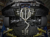 aFe Takeda 3in 304 SS Cat-Back Exhaust w/ Blue Flame Tips 2017+ Honda Civic Type R I4 2.0L (t) - Burkken Auto Parts