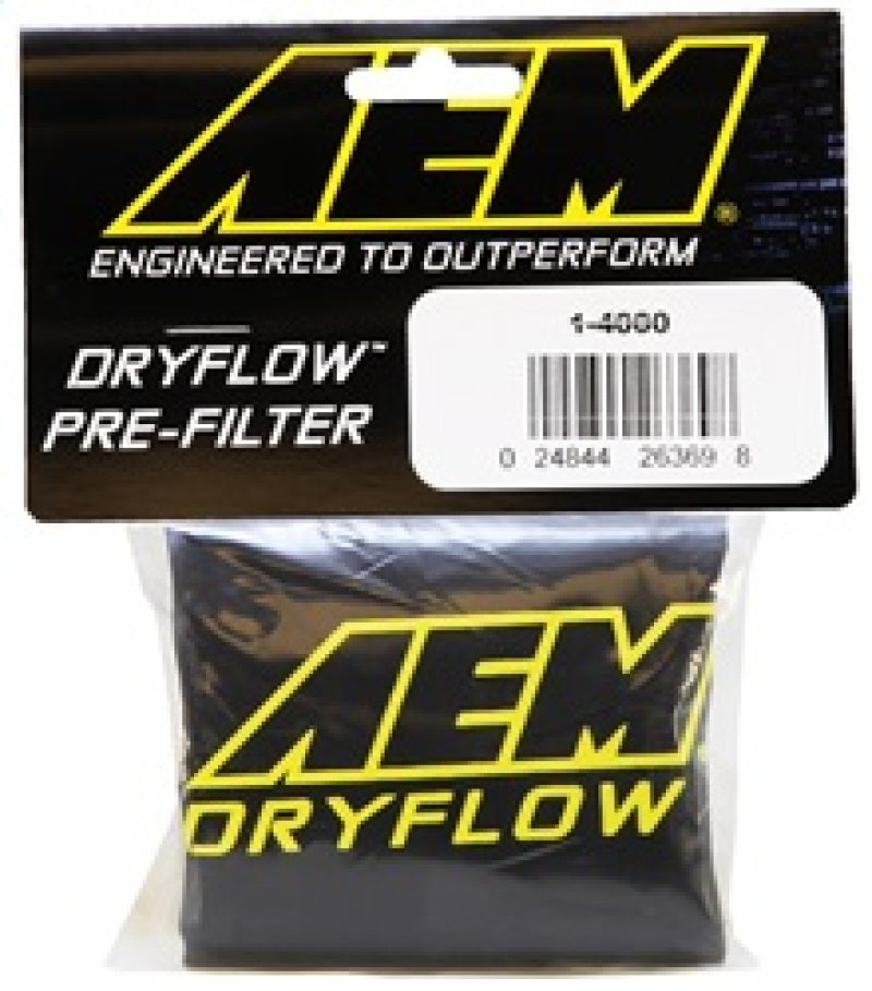 AEM Air Filter Wrap 6 in Base 5 1/4 in Top 5 in Tall - Burkken Auto Parts