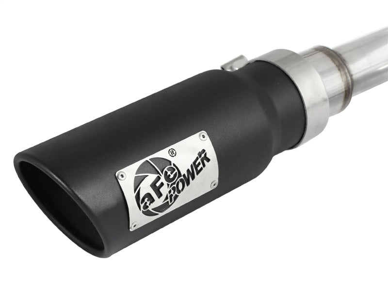 aFe MACHForce XP DPF-Back Exhaust 2.5in SS with Black Tips 2014 Dodge Ram 1500 V6 3.0L EcoDiesel - Burkken Auto Parts
