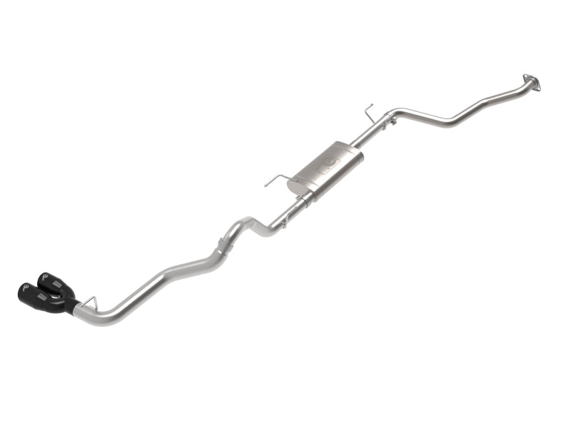 aFe 2024 Toyota Tacoma L4 2.4L Vulcan Series 2.5-3in 304 SS Steel Cat-Back Exhaust w/Black Tips - Burkken Auto Parts