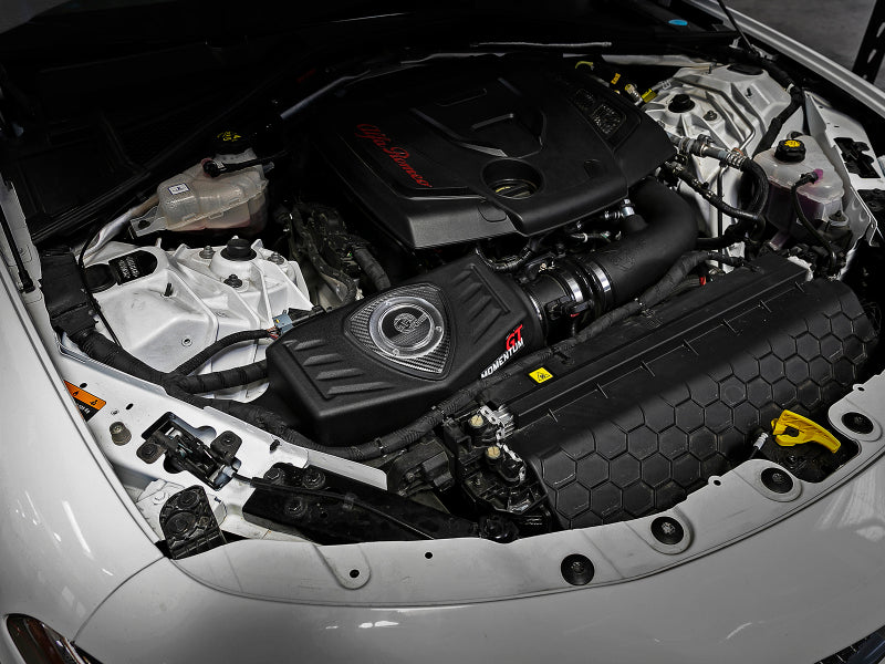 aFe POWER Momentum GT Pro Dry S Intake System 17-21 Alfa Romeo Giulia L4-2.0L (t) - Burkken Auto Parts