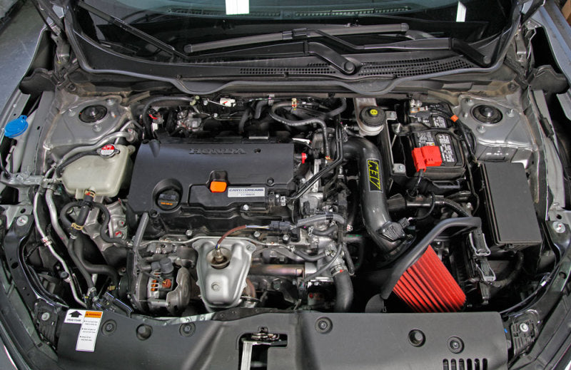 AEM 2016 Honda Civic 2.0L L4 Gunmetal Cold Air Intake (Will Not Fit Type R Models) - Burkken Auto Parts