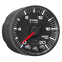 Autometer Spek-Pro 52.4mm 0-2000F Digital Stepper Motor Pyrometer Gauge - Burkken Auto Parts