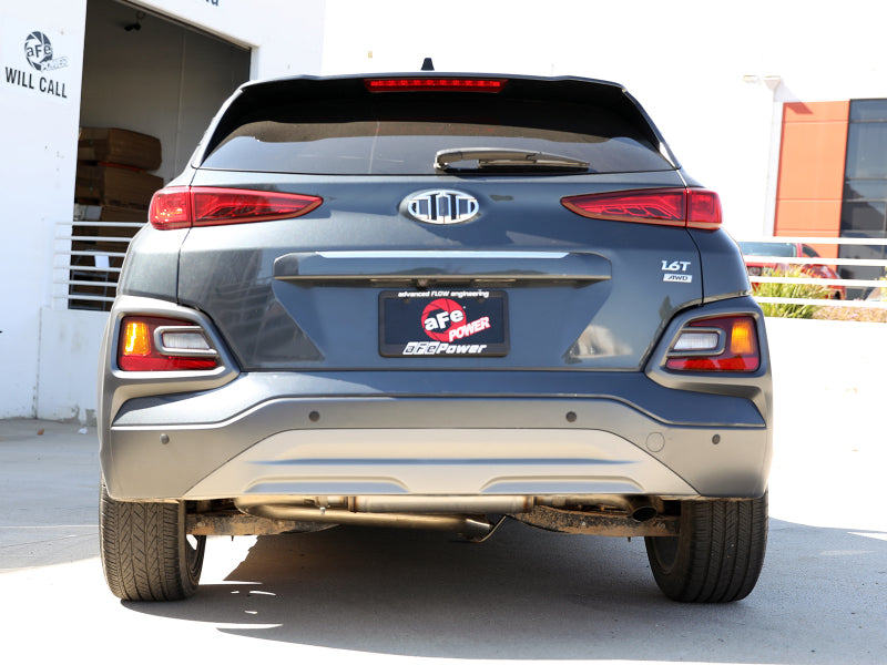 aFe Takeda 2-1/2in 304 SS Axle-Back Exhaust 18-21 Hyundai Kona L4 1.6L (t) - Burkken Auto Parts