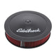 Edelbrock Air Cleaner Pro-Flo Series Round 14 In Diameter Cloth Element 3/8Indropped Base Black - Burkken Auto Parts