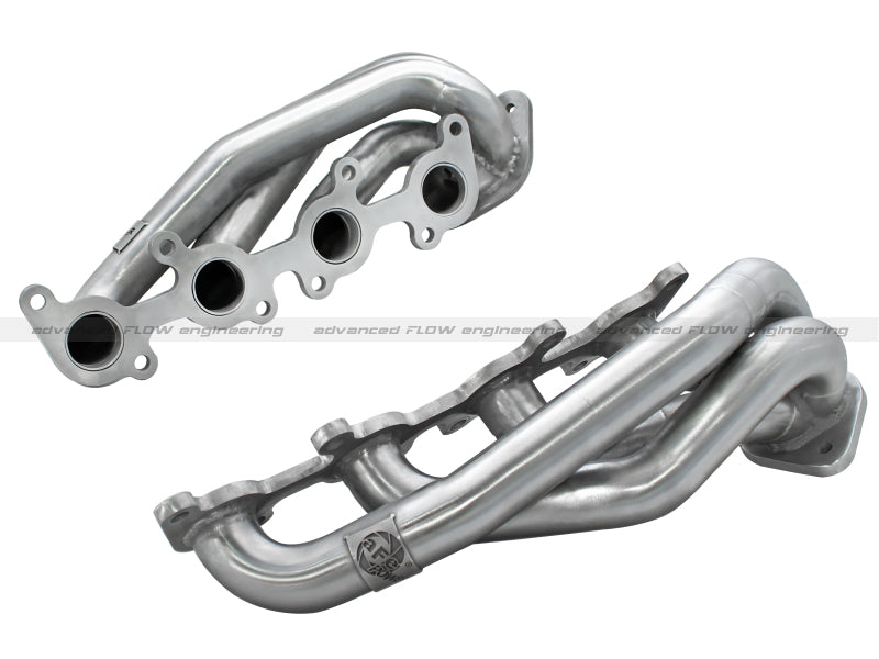 aFe Twisted Steel Headers SS-409 11-14 Ford F-150 V8 5.0L *Race Only* - Burkken Auto Parts