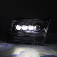 AlphaRex 09-18 Ram 2500 NOVA LED Proj Headlights Plank Style Chrome w/Activ Light/Seq Signal/DRL - Burkken Auto Parts