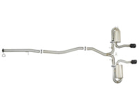 aFe Takeda 3in 304 SS Cat-Back Exhaust System w/ Black Tips 2017+ Honda Civic Si (4dr) I4 1.5L (t) - Burkken Auto Parts