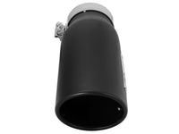 aFe MACHForce-XP 3.5in 409 Stainless Steel Exhaust Tip 3.5in x 4.5in Out x 12in L Clamp-On - Burkken Auto Parts