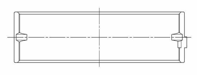 ACL **Coated** Ford Prod. V8 351C Race Series Engine Crankshaft Main Bearing Set - Burkken Auto Parts