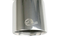 aFe MACH Force-Xp 2-1/2in 304 SS Clamp-On Exhaust Tip 2.5in In / 4.5in Out / 7in.L - Polished - Burkken Auto Parts