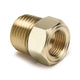 Autometer 1/2 inch NPT Male Brass for Mechanical Temp. Gauge Adapter - Burkken Auto Parts