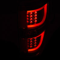ANZO 2009-2013 Ford F-150 LED Taillights Black - Burkken Auto Parts