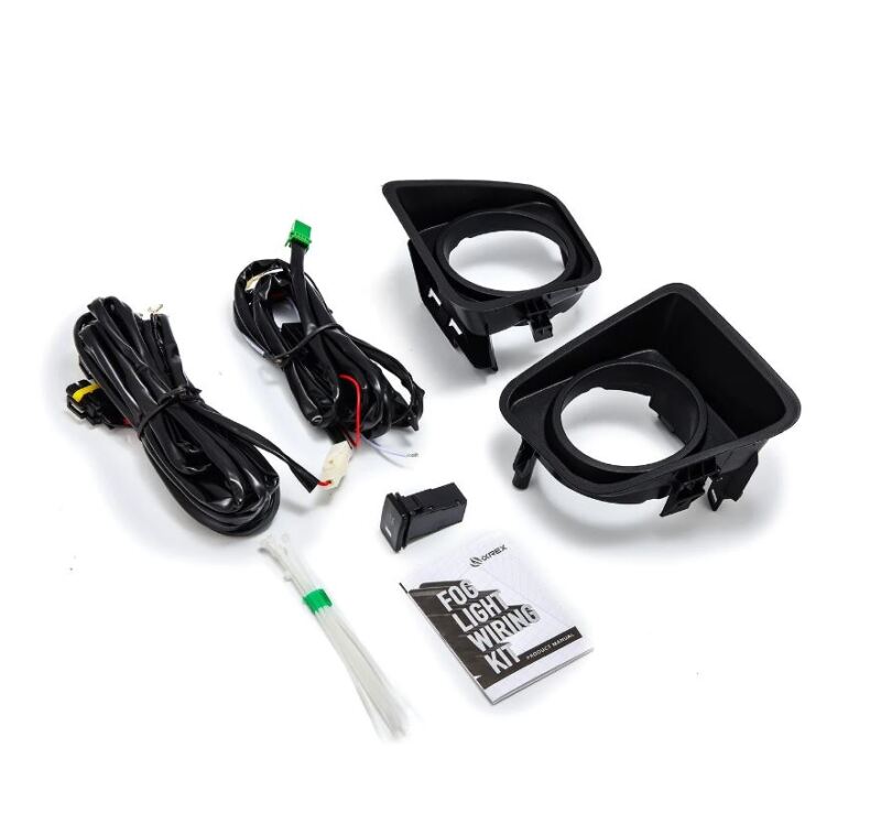 AlphaRex 09-12 Toyota RAV4 Bezel & Wiring Kit (Does Not Include Fog Lights) - Burkken Auto Parts