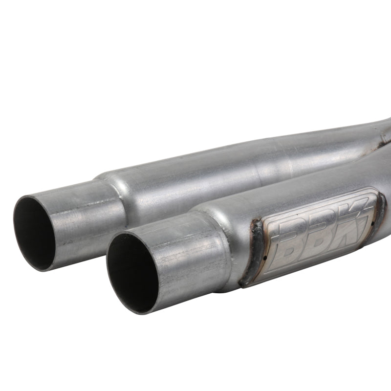 BBK 15-20 Ford Mustang GT 5.0L Resonator Delete X-Pipe (For Use w/Shorties Or Stock Manifolds) - Burkken Auto Parts