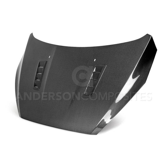 Anderson Composites 2016-2017 Ford Focus ST/RS Carbon Fiber RS Hood - Burkken Auto Parts