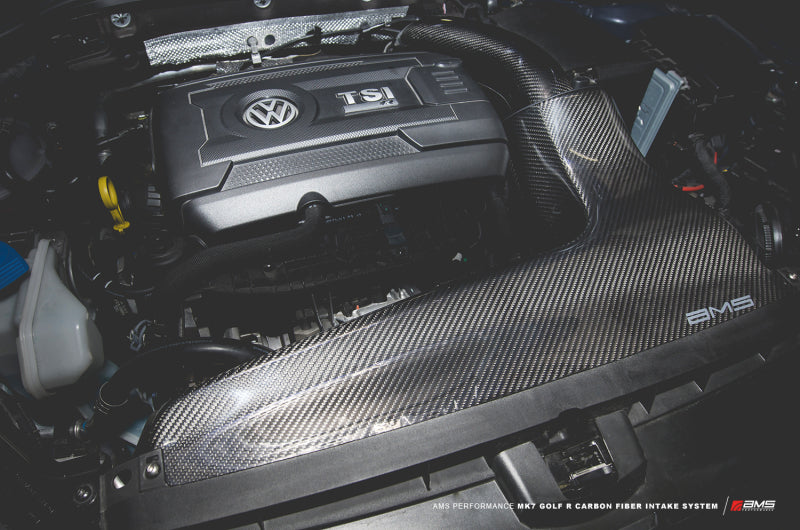 AMS Performance 2015+ VW Golf R MK7 Carbon Fiber Intake - Burkken Auto Parts
