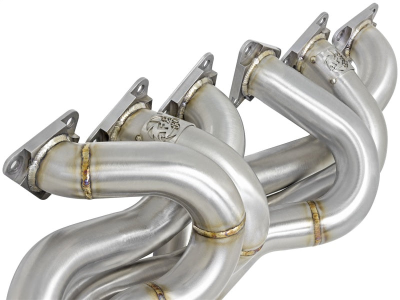 aFe Twisted Steel Headers (Catted) 01-06 BMW M3 L6-3.2L S54 - Burkken Auto Parts