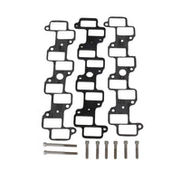 BBK 86-95 Mustang 5.0 Phenolic Manifold Spacer Kit TFS Track Street Heat 3/8 - Burkken Auto Parts