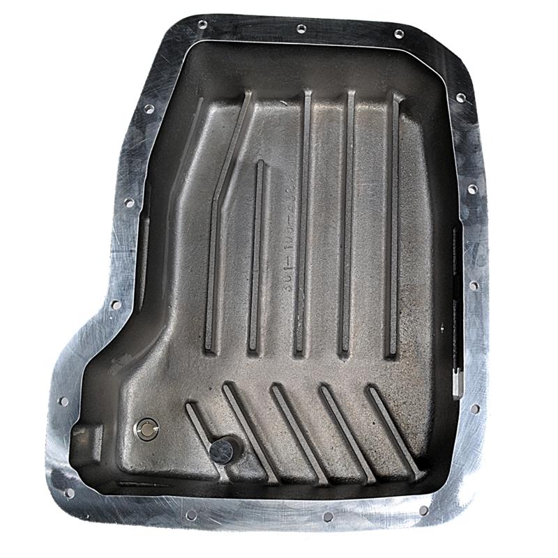 ATS Diesel 68RFE Aluminum +5 Qt Transmission Pan - Burkken Auto Parts