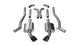 Corsa 2011-2015 Chevrolet Camaro SS 6.2L V8 Manual Black Xtreme 3in Cat-Back - Burkken Auto Parts