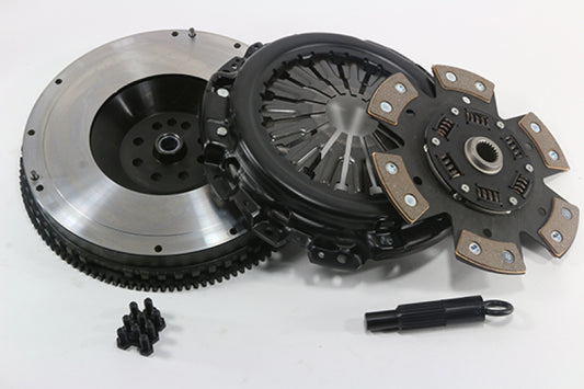 Competition Clutch 10-13 Genesis 3.8L 6Cyl Stage 4 - 6 Pad Ceramic Clutch Kit w/ FW **No TOB* - Burkken Auto Parts