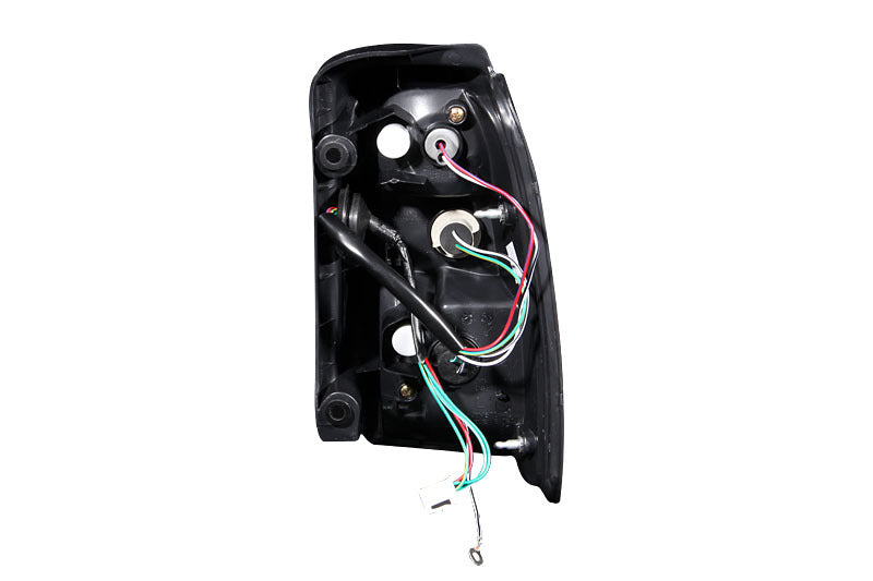 ANZO 2001-2002 Toyota 4 Runner LED Taillights Black - Burkken Auto Parts