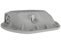 aFe Street Series Rear Differential Cover Raw w/ Machined Fins 01-18 GM Diesel Trucks V8-6.6L (td) - Burkken Auto Parts