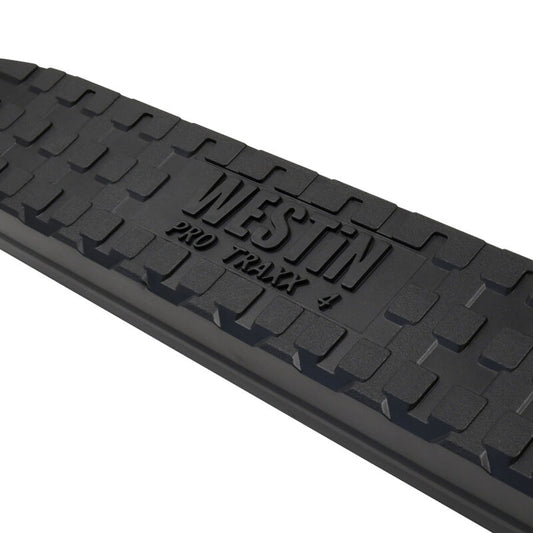 Westin 25-26 Toyota 4Runner PRO TRAXX 4 Oval Nerf Step Bars - Semi-Gloss Black