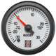 Autometer Stack 52mm -30INHG to +30 PSI (Incl T-Fitting) Pro Stepper Motor Boost Press Gauge - White - Burkken Auto Parts