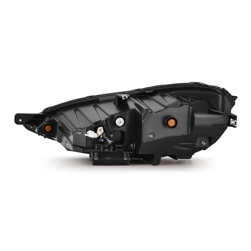 AlphaRex 12-21 Tesla Model S NOVA LED Proj Headlights Alpha-Black w/Actv Light & Seq.Sig / SB DRL - Burkken Auto Parts