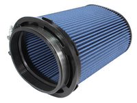 aFe MagnumFLOW Air Filter Pro 5 R 6.75inX4.75in F x 8.25inX6.25in B (INV) x 7.25X5in T (INV) x 9in - Burkken Auto Parts