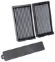 K&N 16-18 Nissan Titan XD Cabin Air Filter (Set of 2) - Burkken Auto Parts