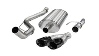 Corsa 2011-2014 Ford F-150 5.0L V8 Black Sport Cat-Back Exhaust - Burkken Auto Parts