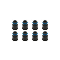 BLOX Racing 14mm Adapter Top (1/2in) w/Viton O-Ring & Retaining Clip (Set of 8) - Burkken Auto Parts