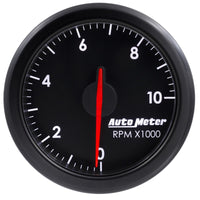 Autometer Airdrive 2-1/6in Tachometer Gauge 0-10K RMP - Black - Burkken Auto Parts