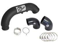 aFe BladeRunner 3in Black IC Tube Cold Side w/ Coupling & Clamp Kit 2016 GM Colorado/Canyon 2.8L - Burkken Auto Parts