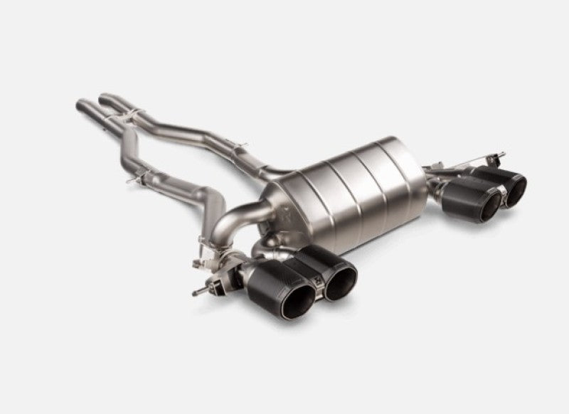 Akrapovic 2021+ BMW M3 (G80)/M4 (G82) Slip-On Line (Titanium) (Req. Tips) - Burkken Auto Parts